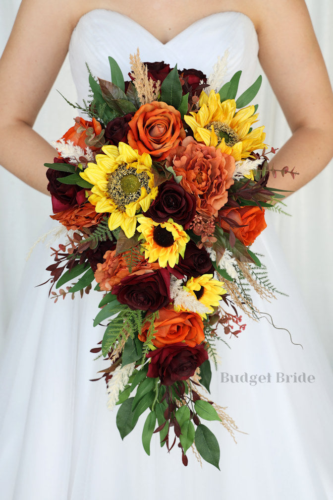 Sunflower Wedding Bouquet / – Budget-Bride