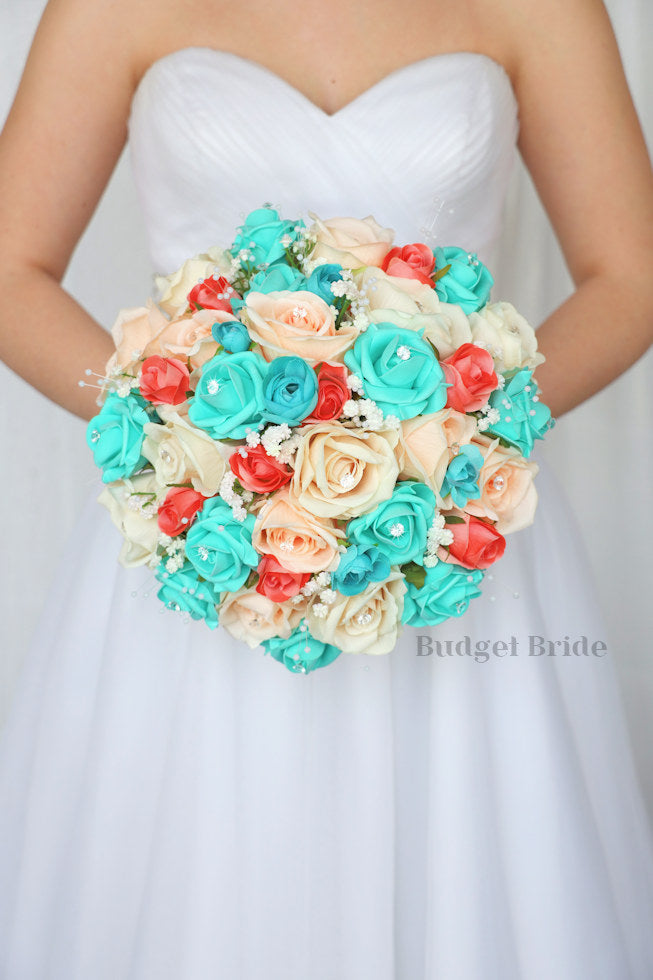 coral and turquoise bridesmaid dresses Division Collection #202531- $250 – Budget-Bride appareltest DVF - Daphne Wrap 28 Floor Size:X-Large - Tall