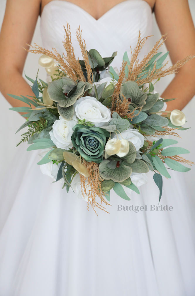 Sage Green Brides Flowers / – Budget-Bride