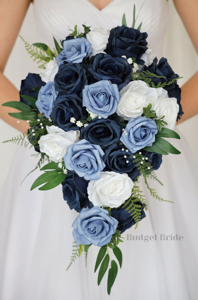 flowers for navy blue dress Navy Blue Floral Print Tiered Maxi Dress | Womens | Medium (Available in L) | 100% Polyester