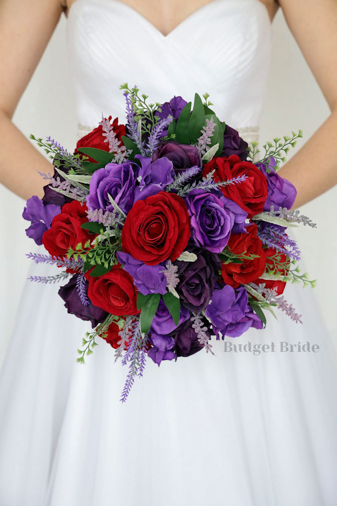 red and purple wedding dress Taylor Dark Red Ombre Wedding Dress: Gothic Black Tulle, Floral Lace
