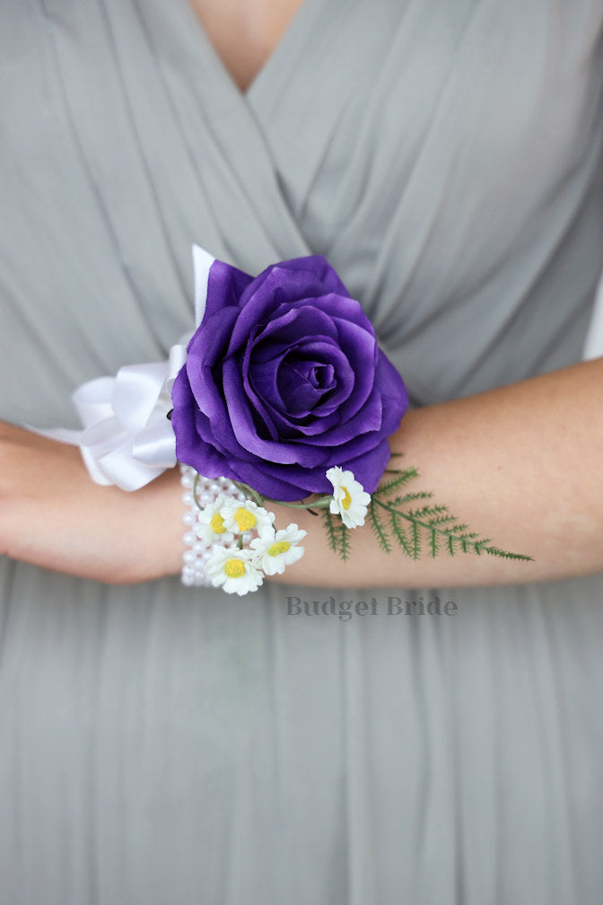 Purple Wedding Bouquet / – Budget-Bride