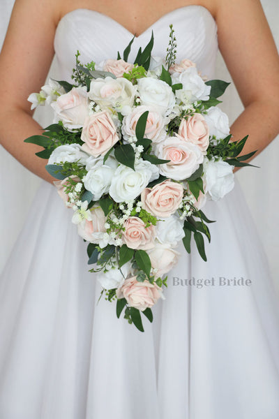 Blush Wedding Bouquet / – Budget-Bride