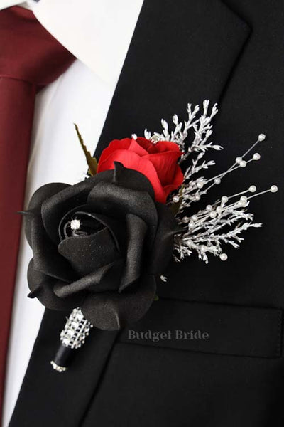 Grayson Boutonniere - #131 - $29.50  Budget-Bride