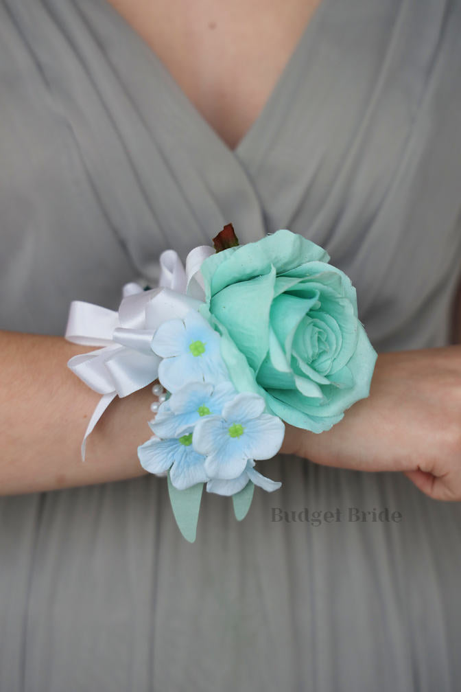 corsage for mint green dress Nouria Collection #2023243- $250 – Budget-Bride