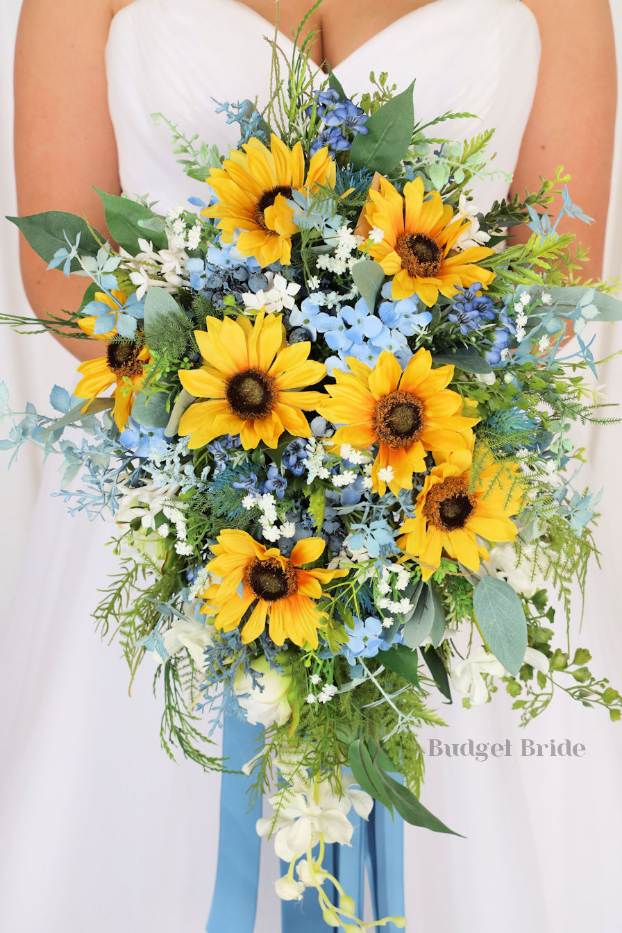 Blue Wedding Bouquets - Cheap Wedding Flowers Tagged "sunflowers" Budget-Bride Blue Wedding Bouquets - Cheap Wedding Flowers Tagged "sunflowers" Budget-Bride