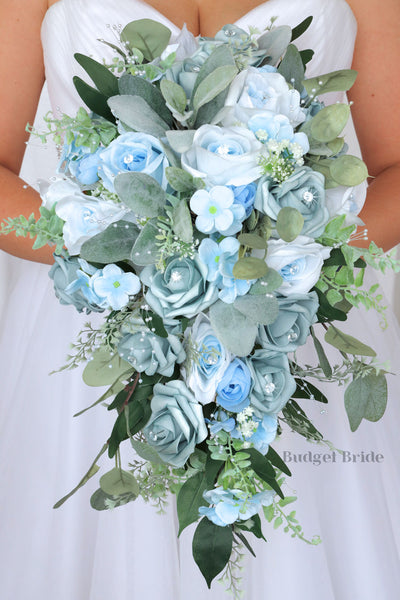 Dusty Blue Collection #2021400 - $310 Budget-Bride Dusty Blue Collection #2021400 - $310 Budget-Bride