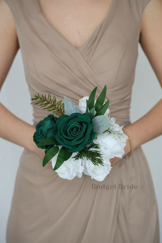 Emerald Green Wedding Bouquet / – Budget-Bride